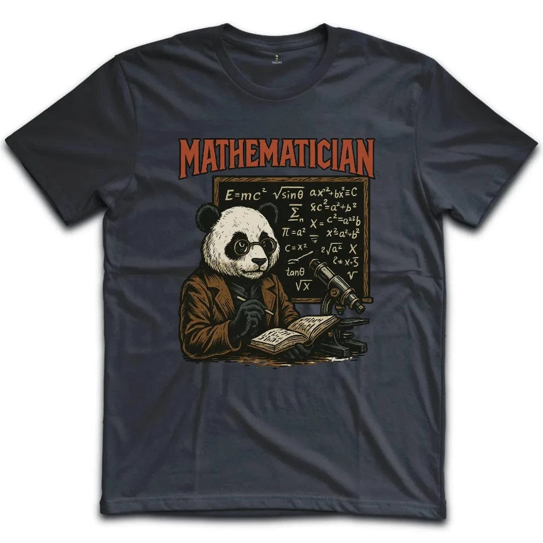 Panda Mathematician T-Shirt
