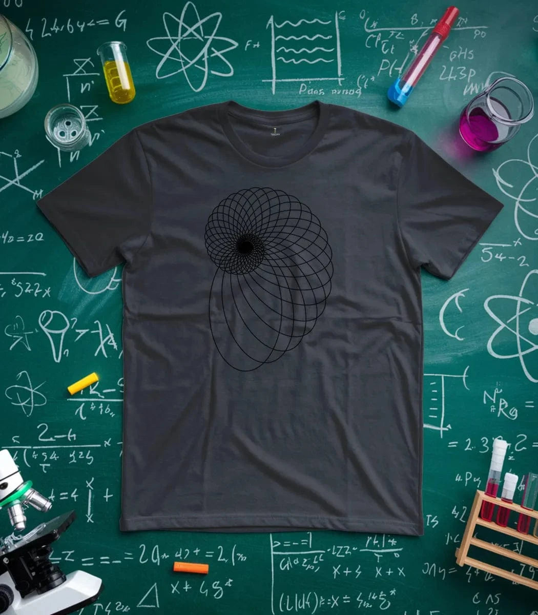 Intricate Black Spiralx T-Shirt