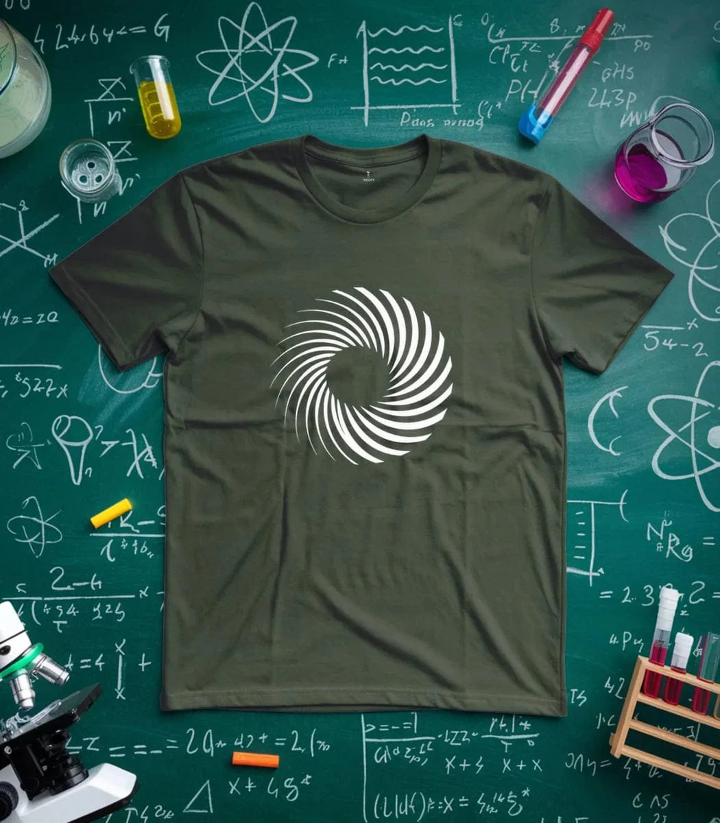 Mesmerizing Swirl Optical Illusion T-Shirt