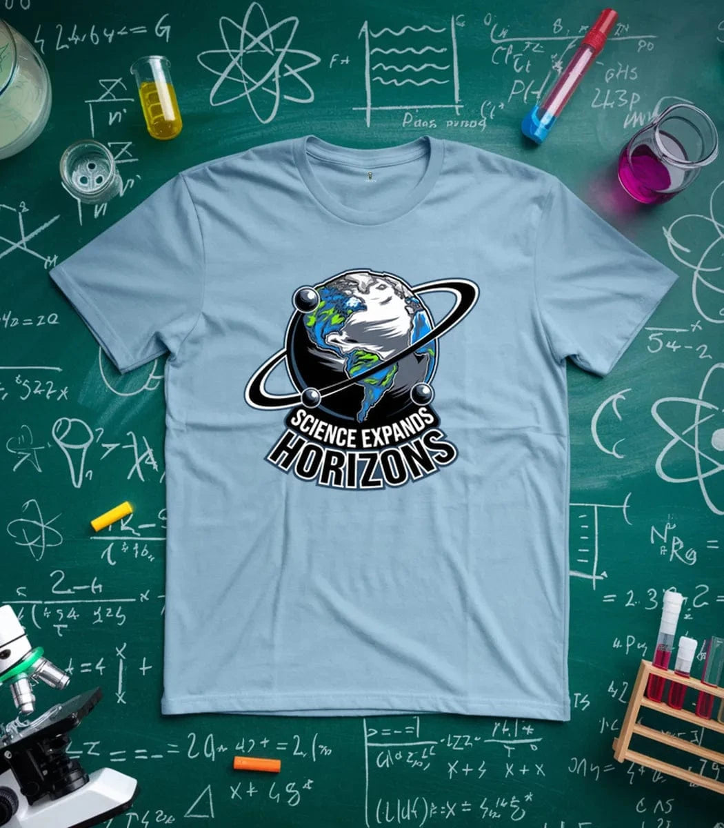 Science Expands Horizons Inspirational Globe T-Shirt