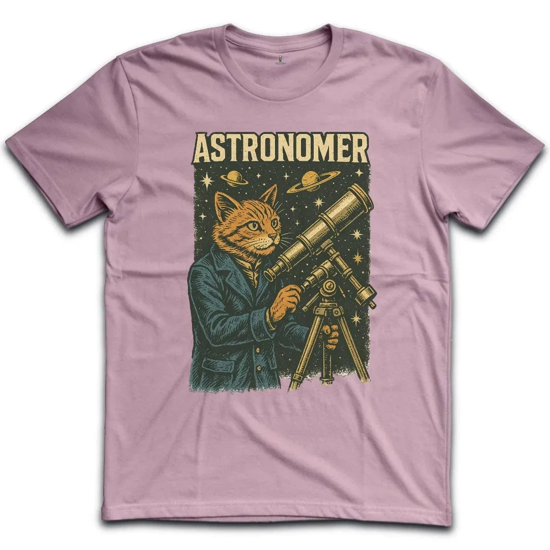 Cat Astronomer T-Shirt