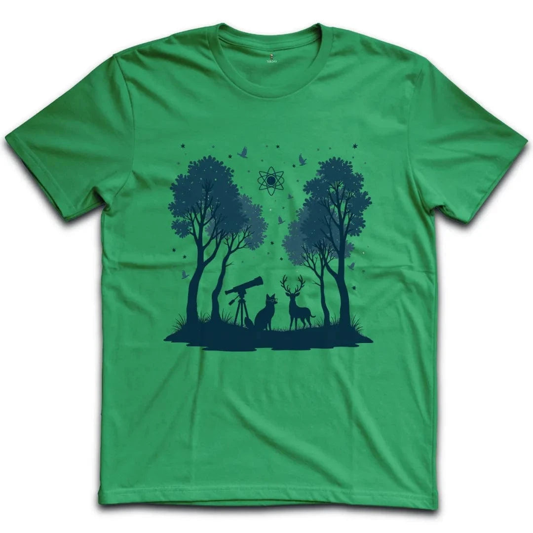 Stargazing Forest Friends T-Shirt