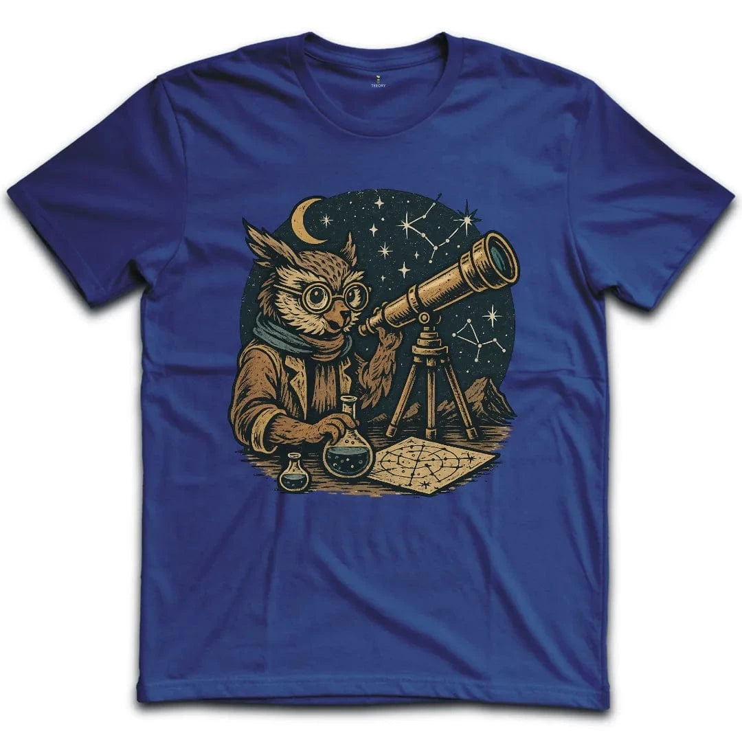 Owl Astronomer T-Shirt