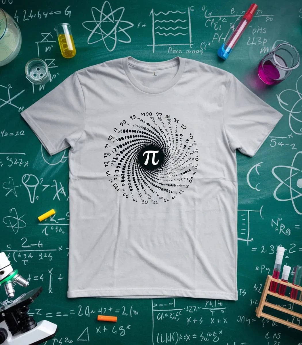 Spiraling Pi T-Shirt