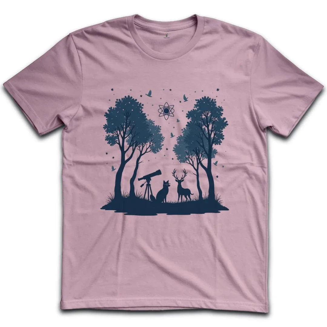 Stargazing Forest Friends T-Shirt