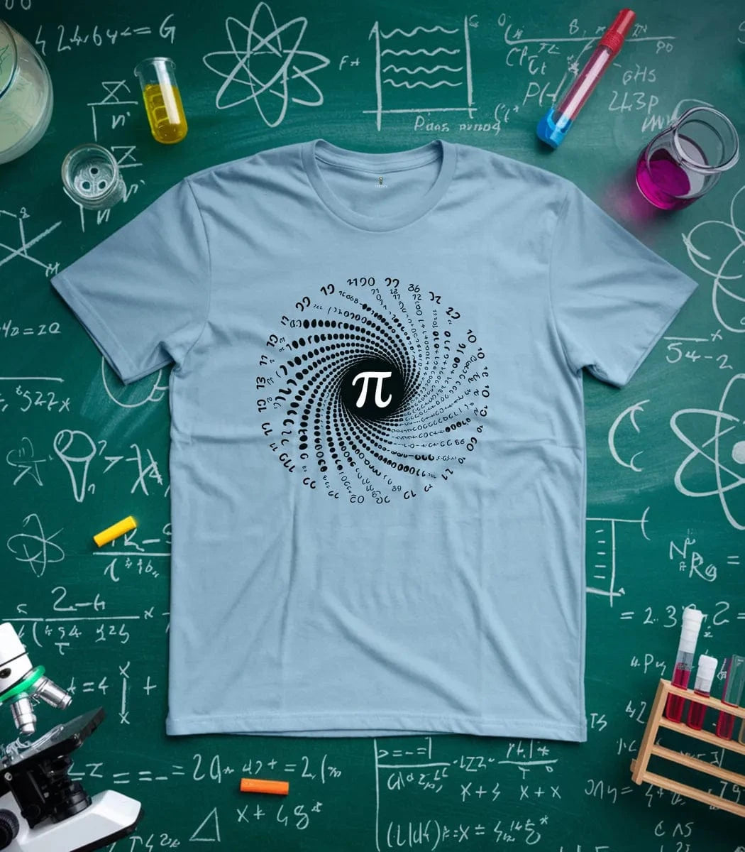 Spiraling Pi T-Shirt
