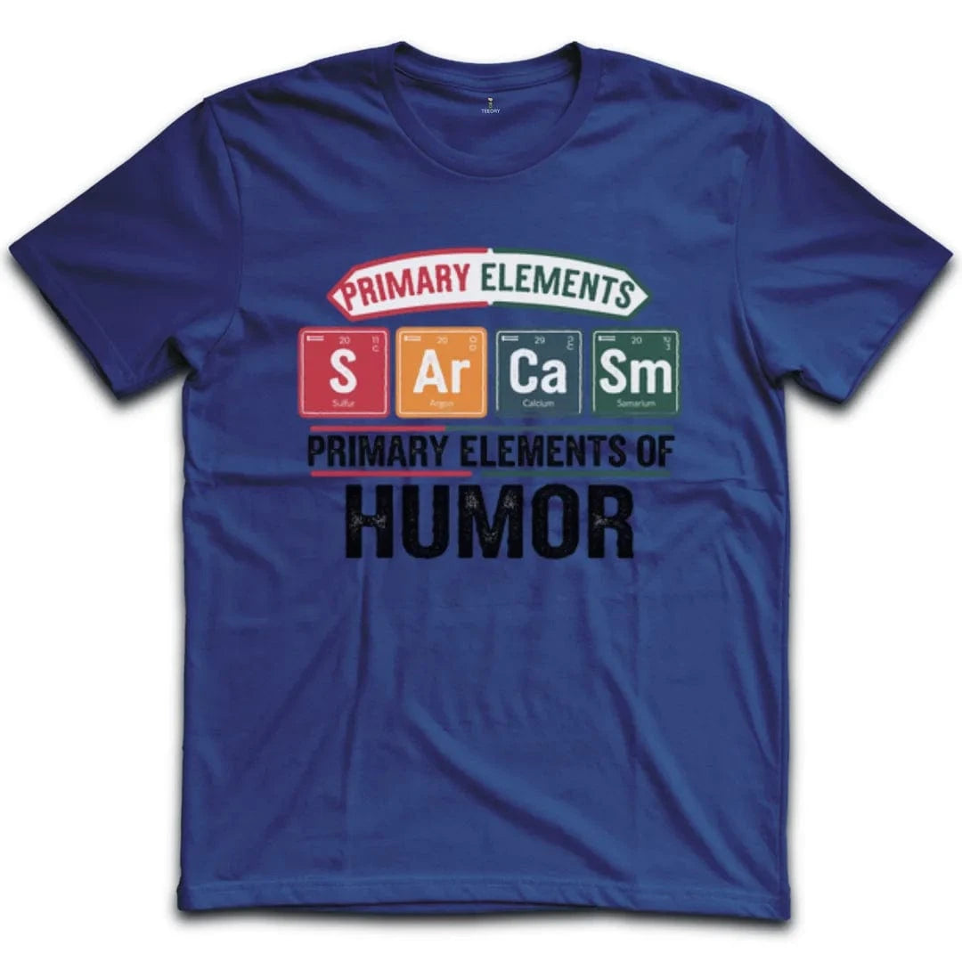 Primary Elements of Humor T-Shirt