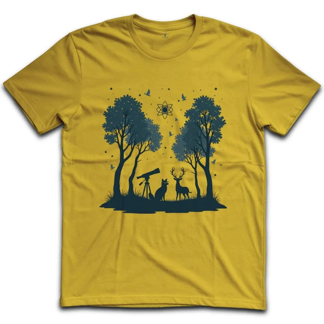 Stargazing Forest Friends T-Shirt