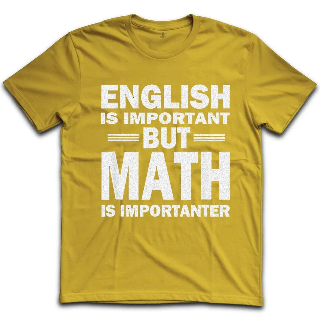 Math Is Important T-Shirt
