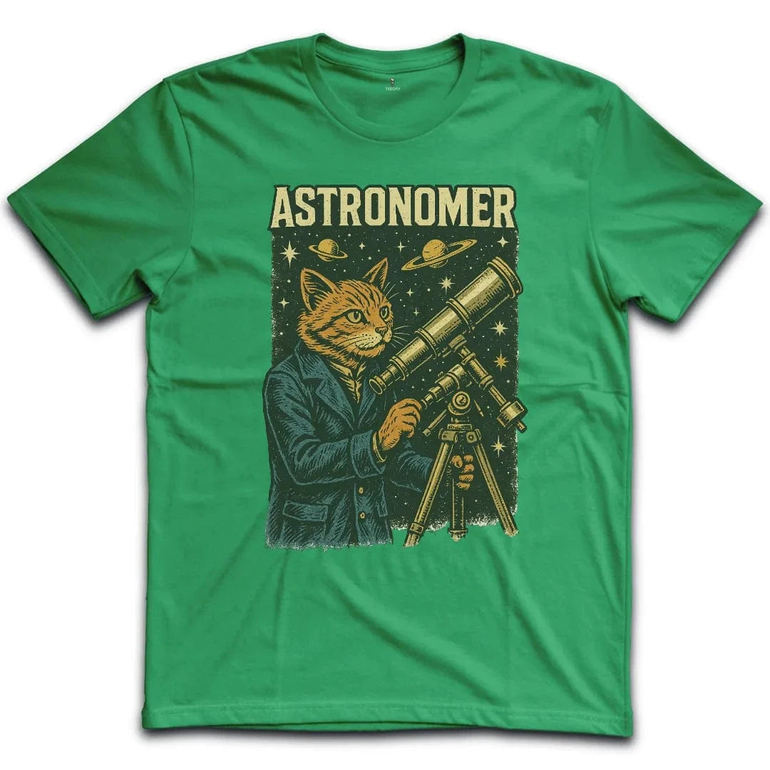 Cat Astronomer T-Shirt