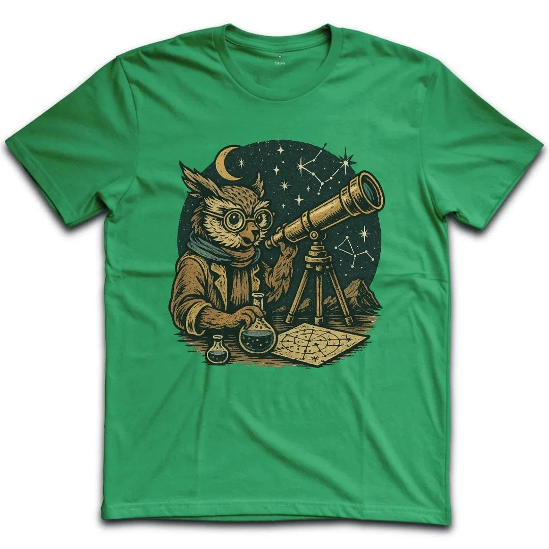 Owl Astronomer T-Shirt