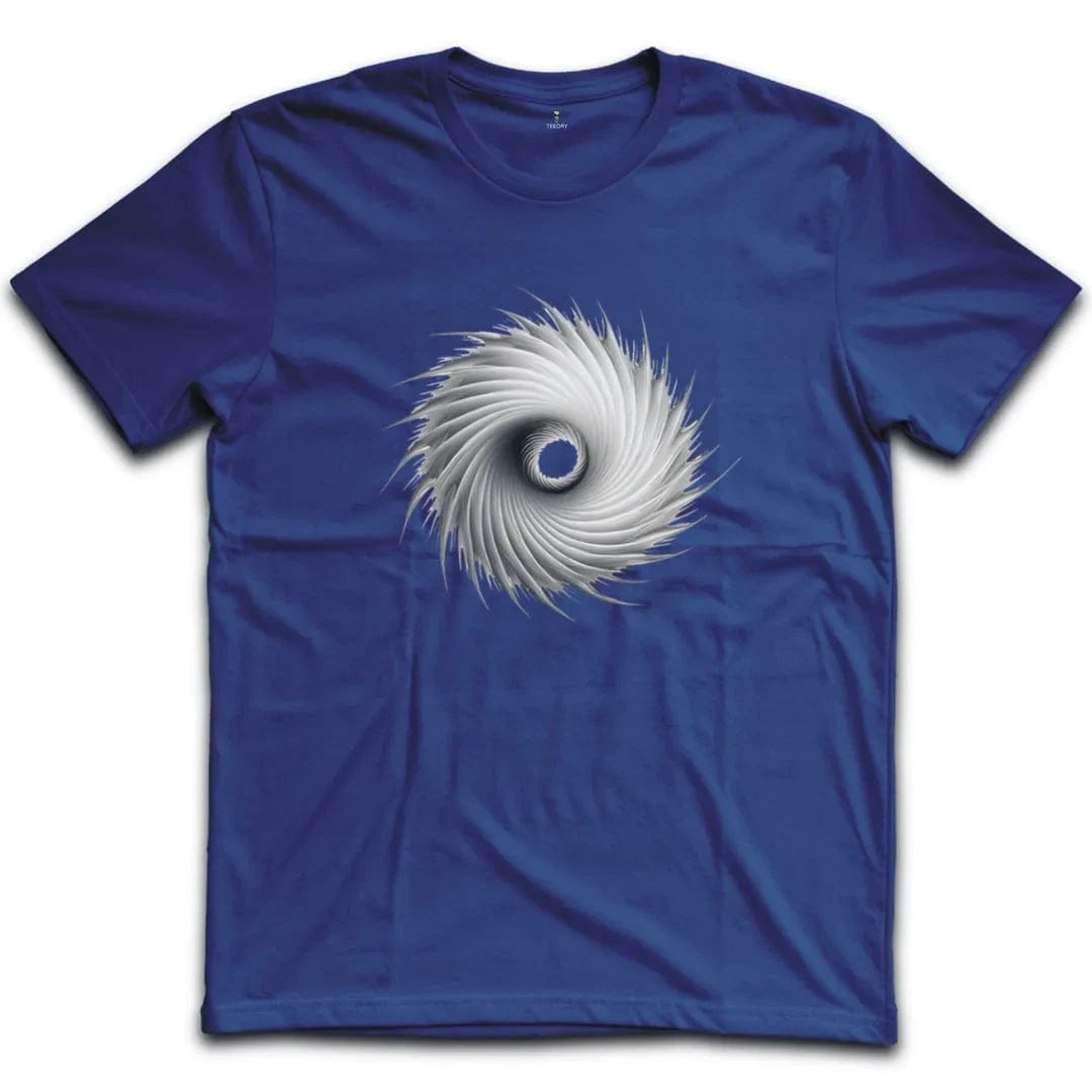 Stunning Black Spiral T-Shirt