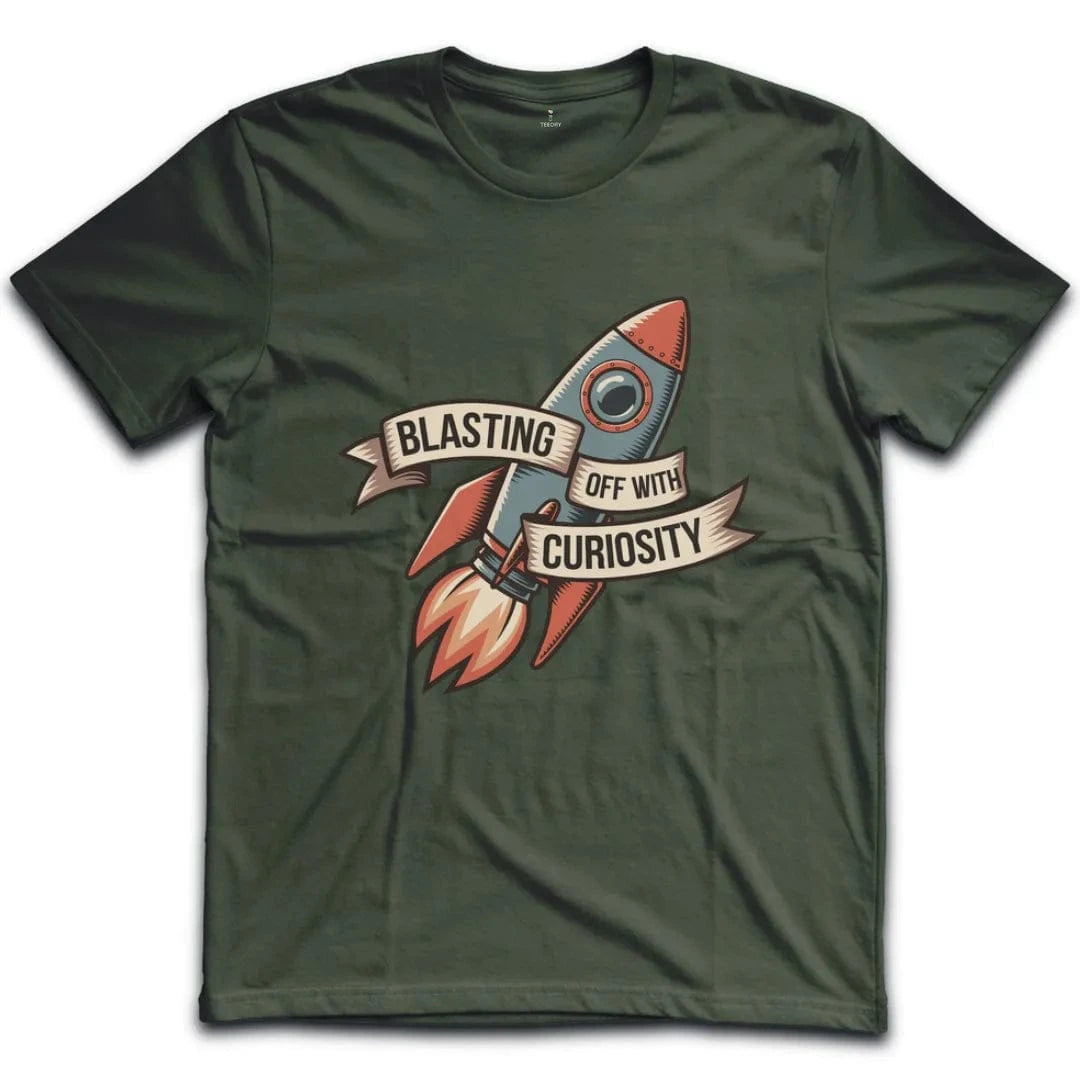 Blasting Off With Curiosity T-Shirt