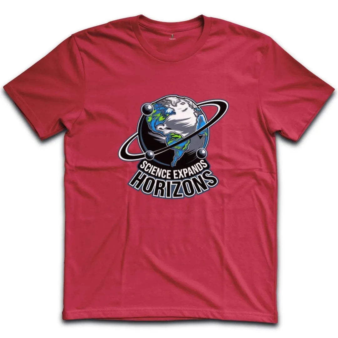 Science Expands Horizons Inspirational Globe T-Shirt