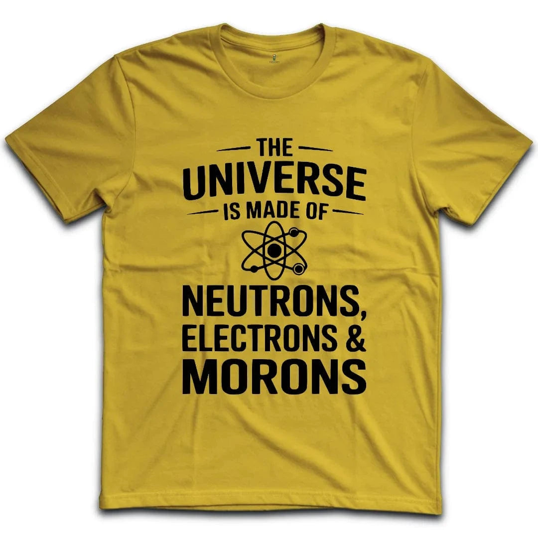Neutrons Electrons and Morons T-Shirt