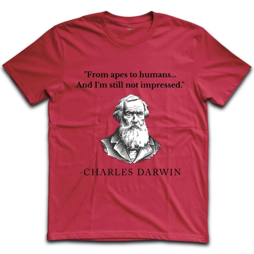 Darwin Disappointed Evolution T-Shirt