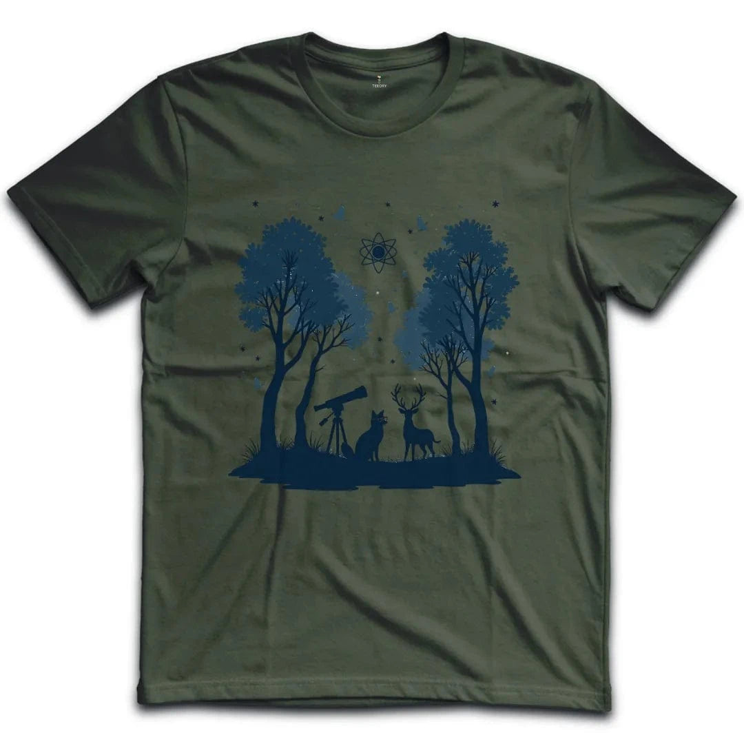 Stargazing Forest Friends T-Shirt