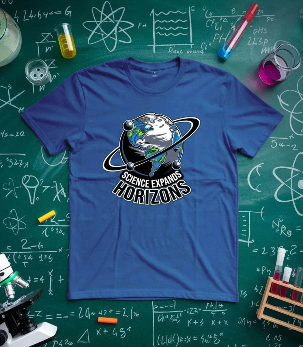 Science Expands Horizons Inspirational Globe T-Shirt