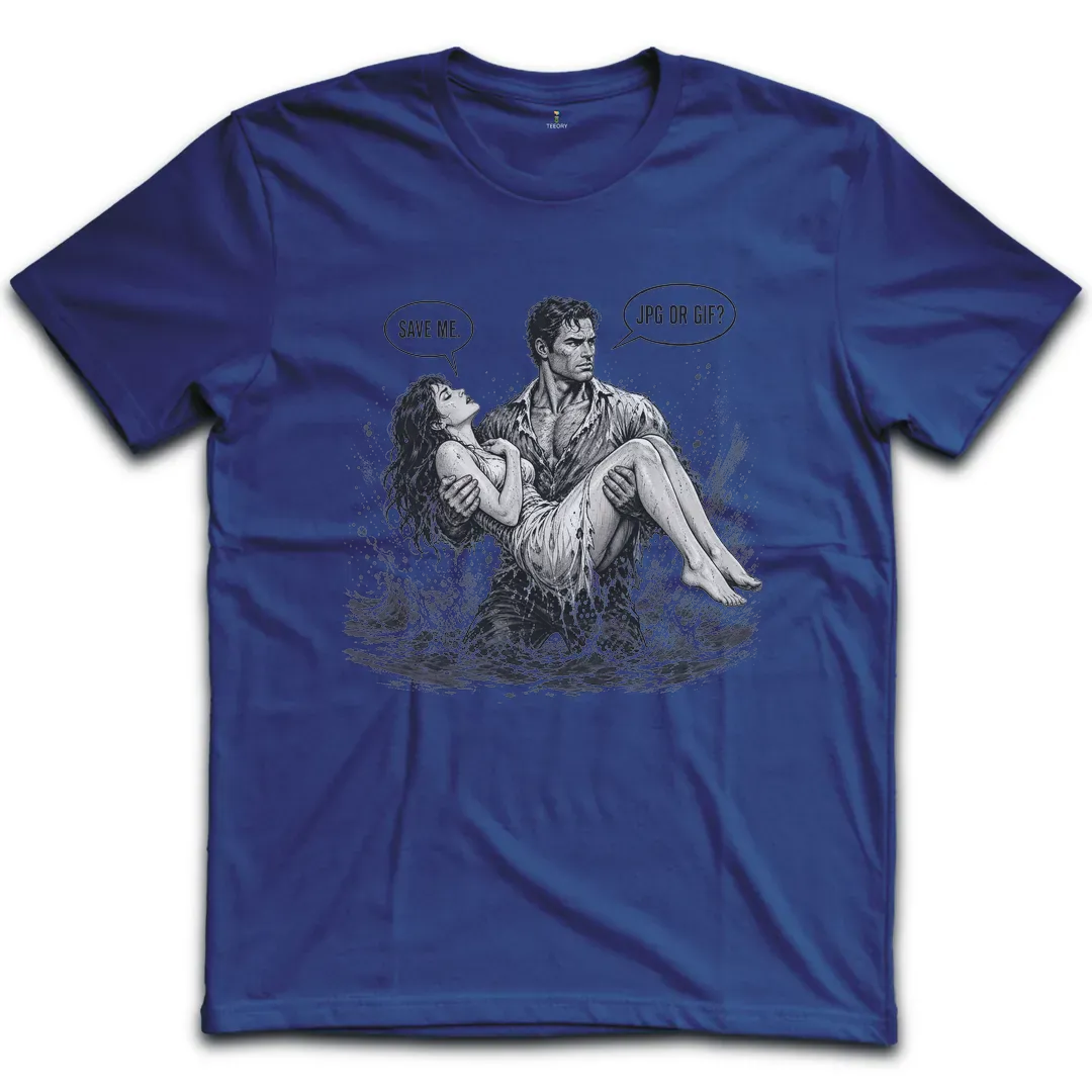 Romantic Couple Dark T-Shirt
