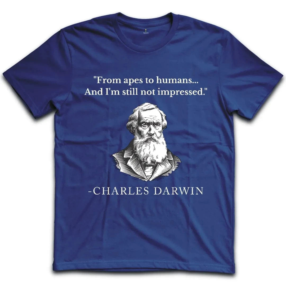Darwin Disappointed Evolution T-Shirt