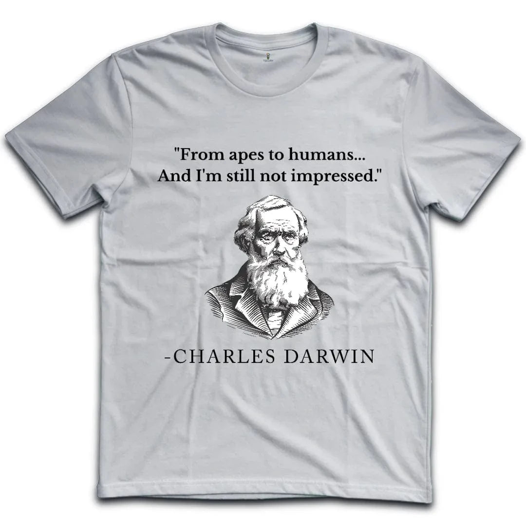 Darwin Disappointed Evolution T-Shirt