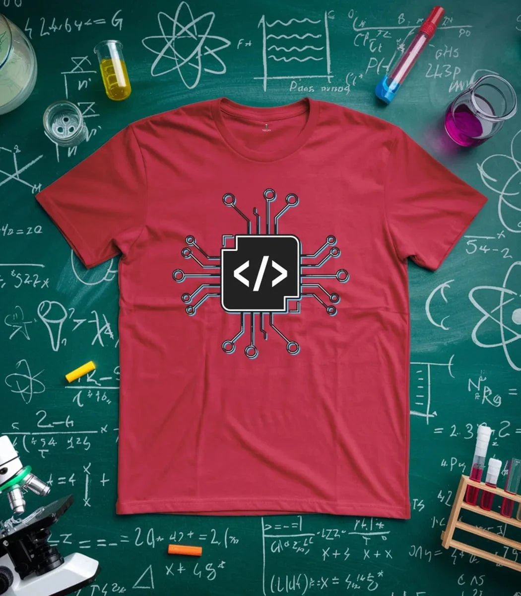 Coding Circuit Board T-Shirt