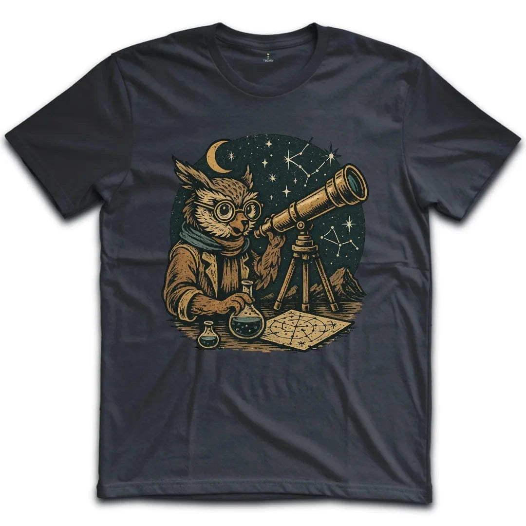 Owl Astronomer T-Shirt