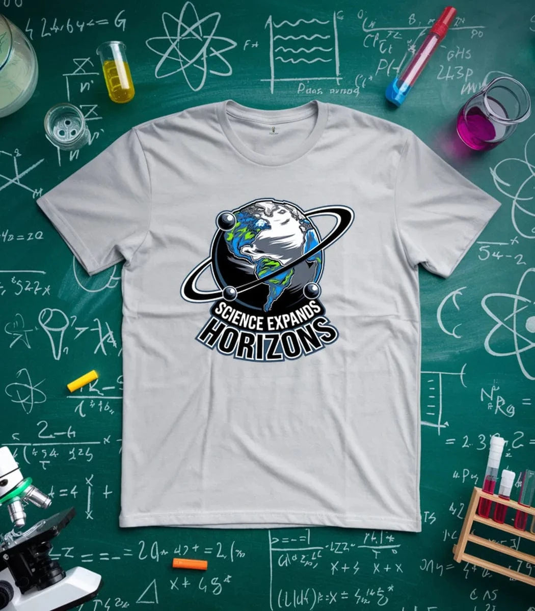 Science Expands Horizons Inspirational Globe T-Shirt