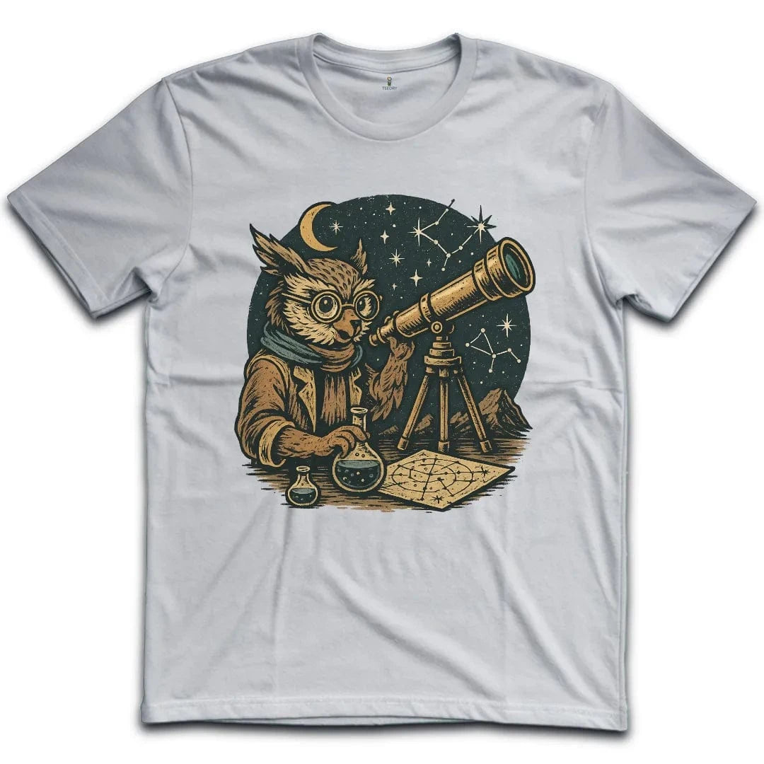 Owl Astronomer T-Shirt