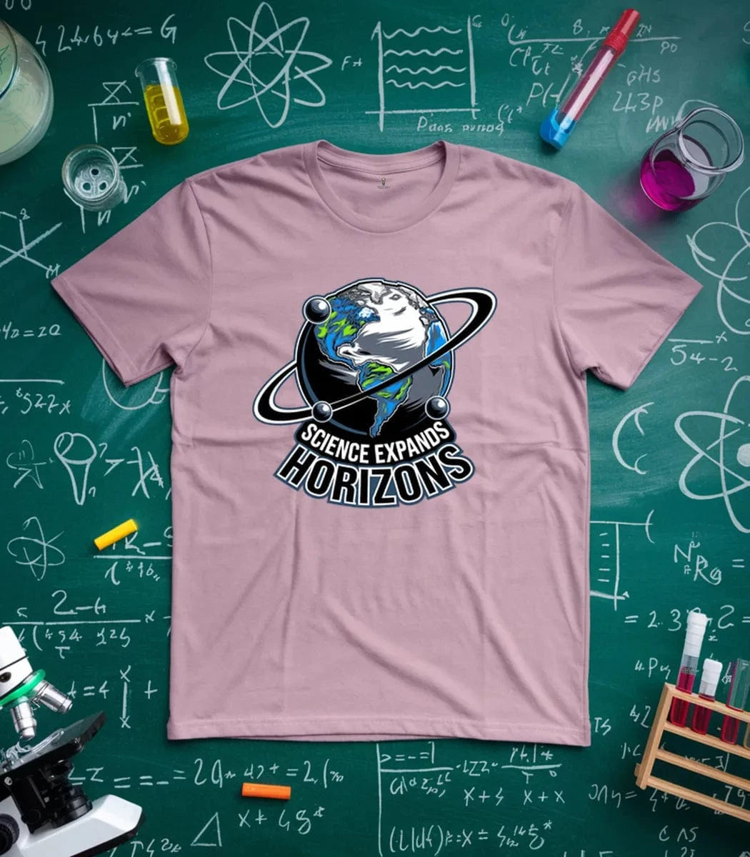 Science Expands Horizons Inspirational Globe T-Shirt