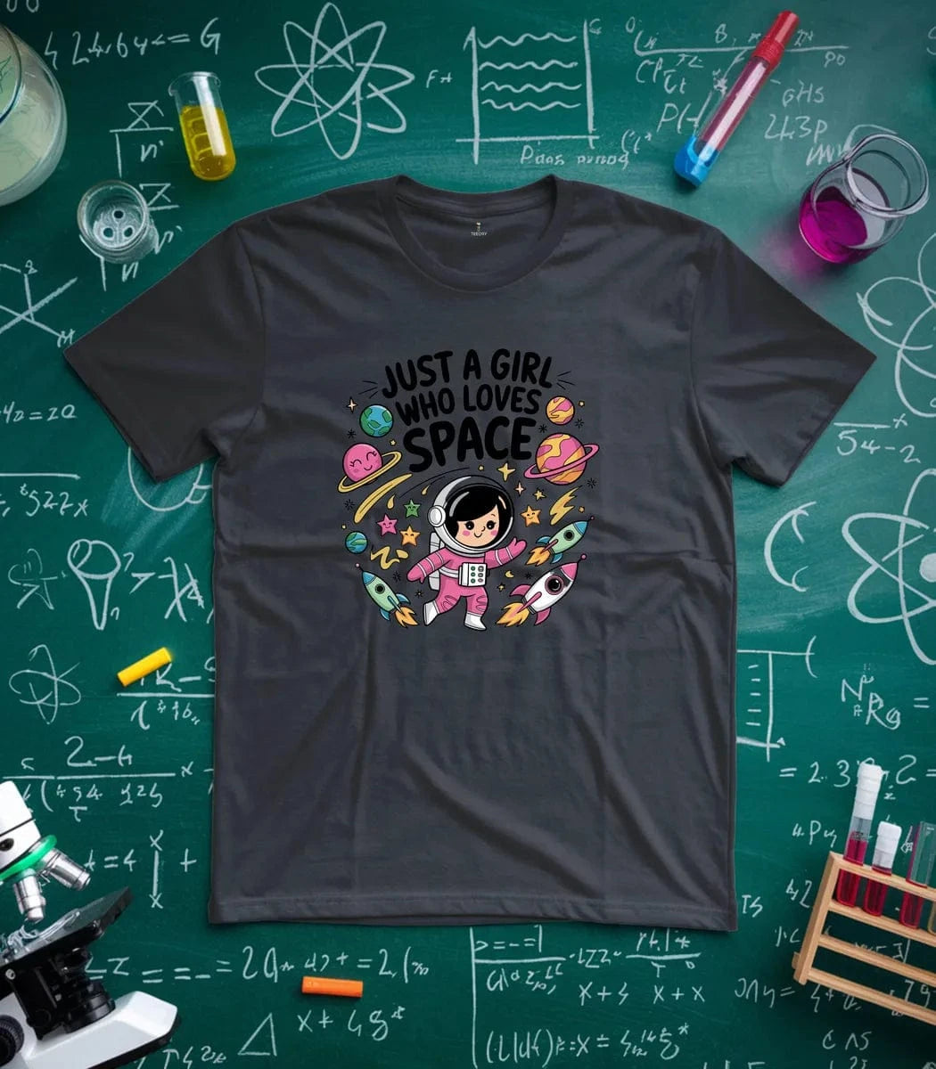 Just A Girl Who Loves Space T-Shirt