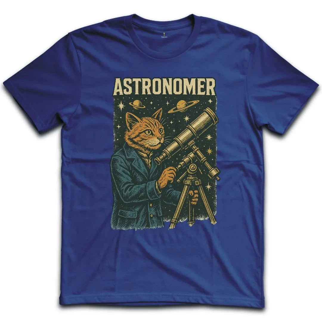 Cat Astronomer T-Shirt