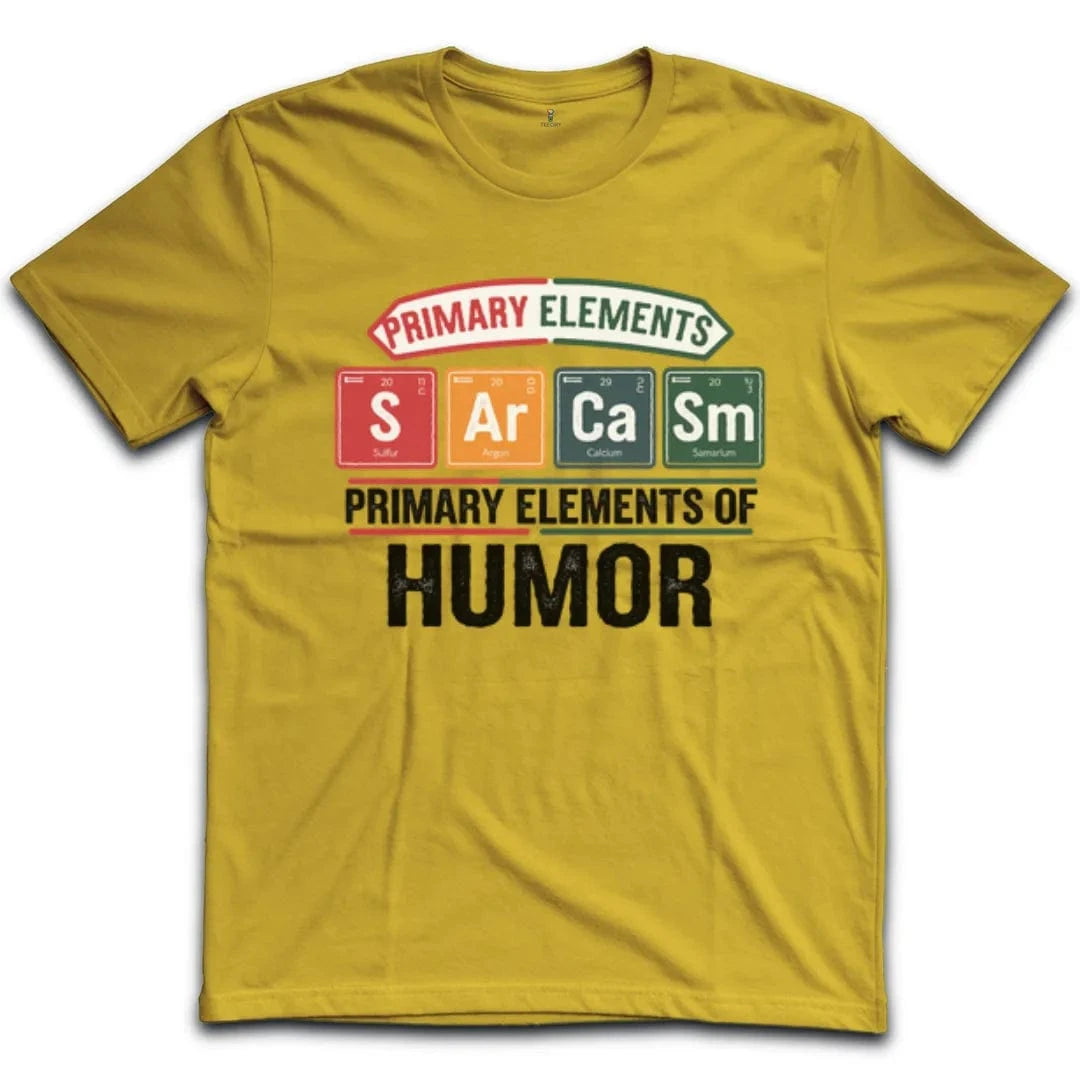 Primary Elements of Humor T-Shirt