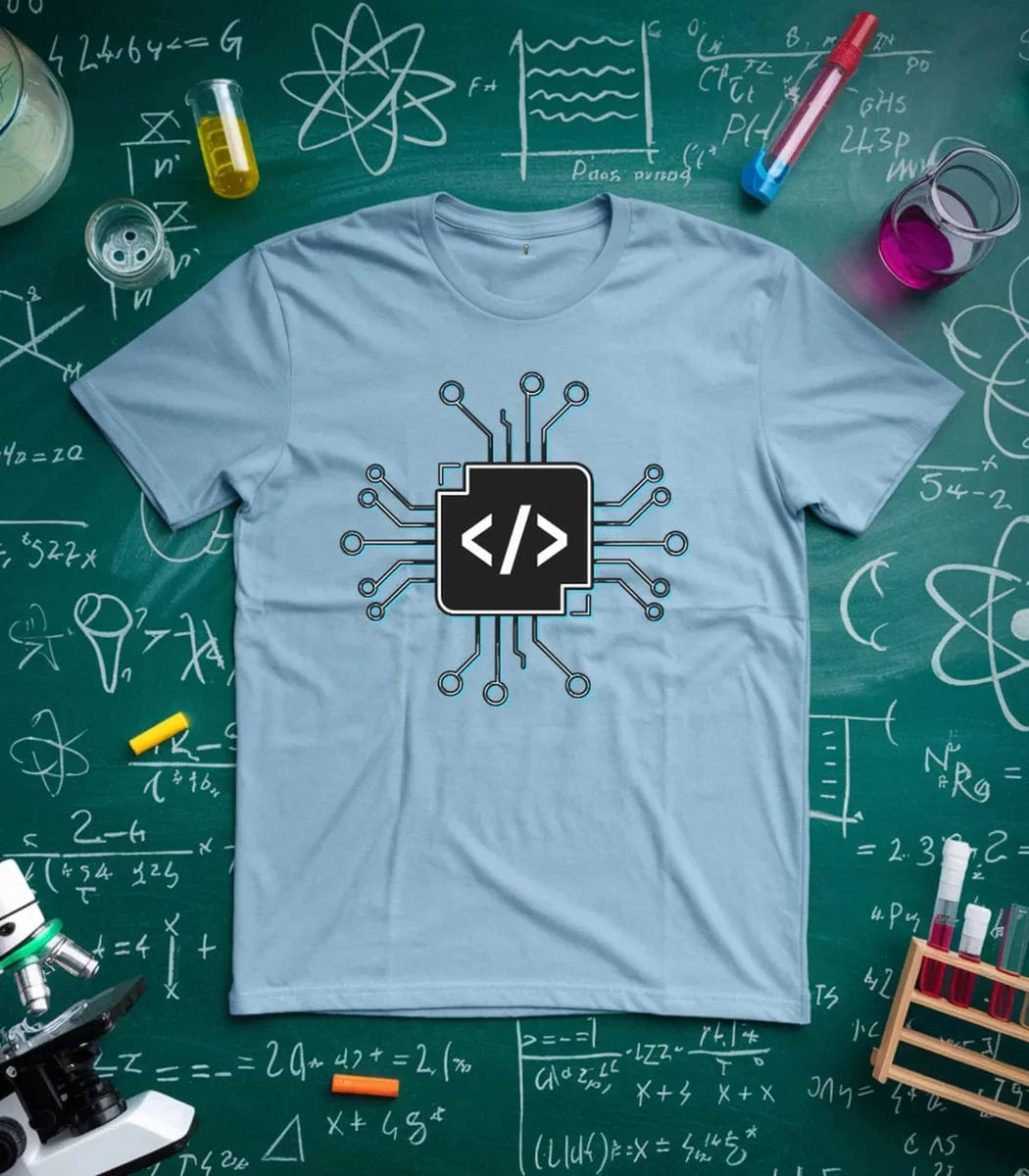 Coding Circuit Board T-Shirt