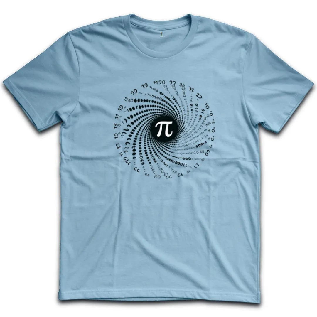 Spiraling Pi T-Shirt