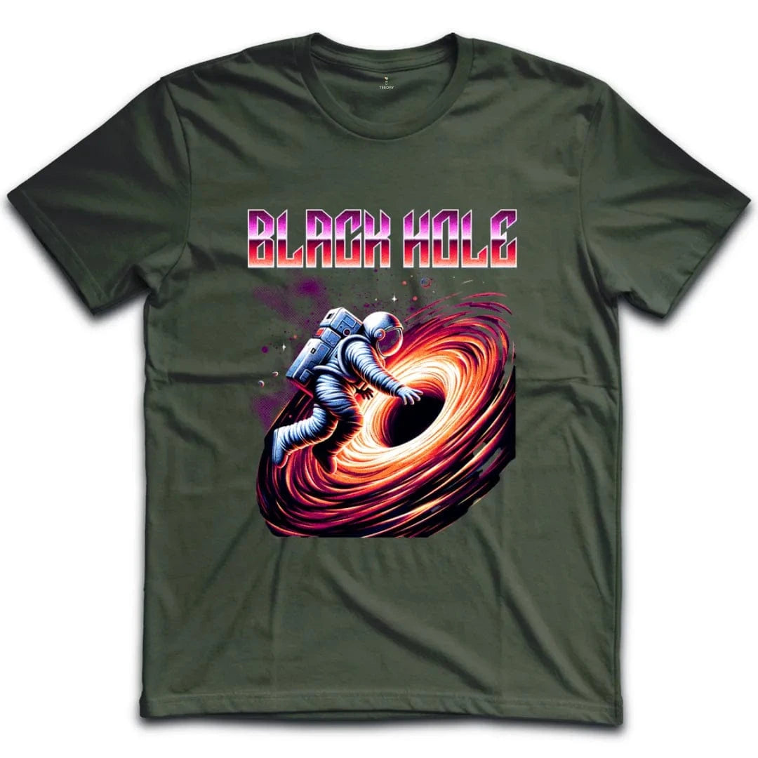 Astronaut goes into a black hole T-Shirt
