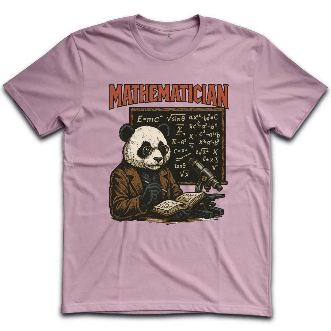 Panda Mathematician T-Shirt