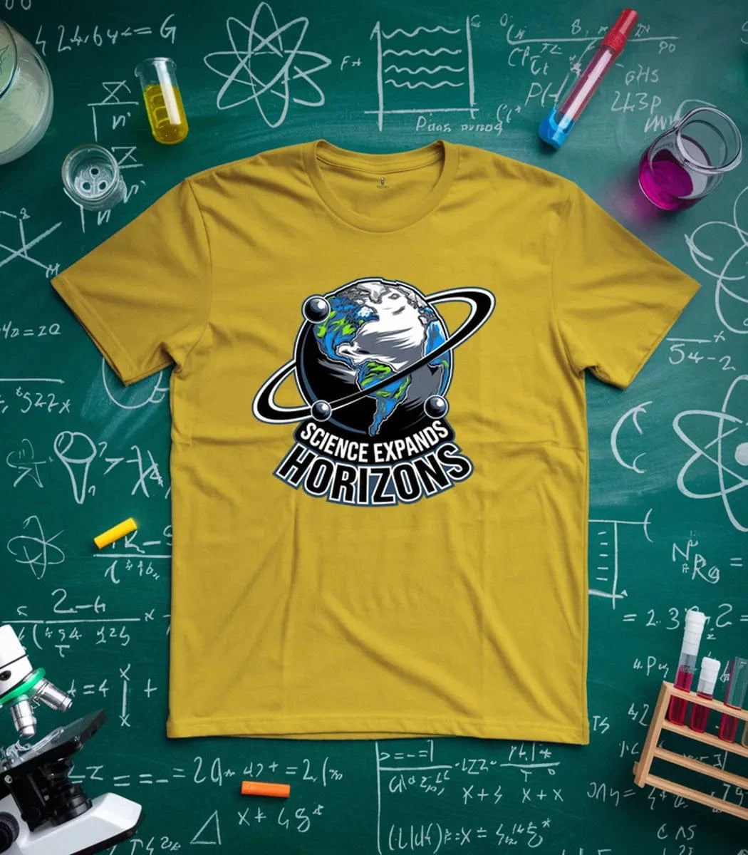 Science Expands Horizons Inspirational Globe T-Shirt