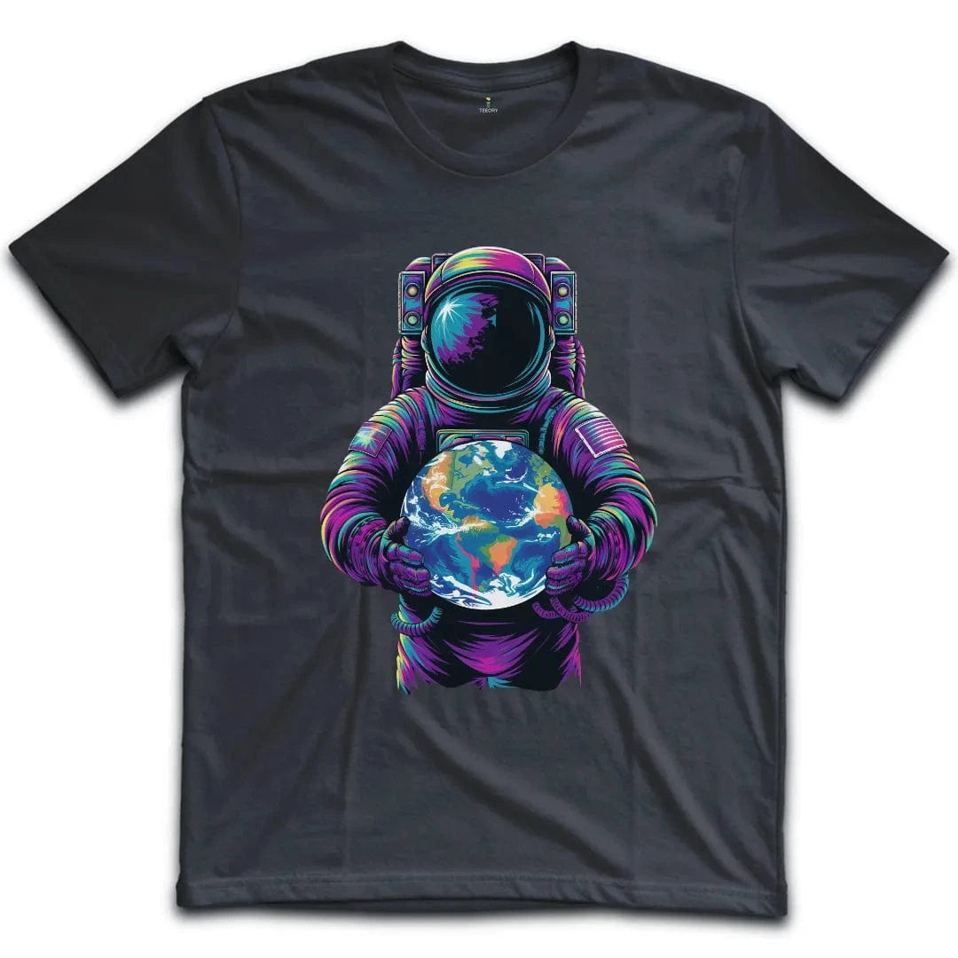 Vibrant Astronaut Globe T-Shirt