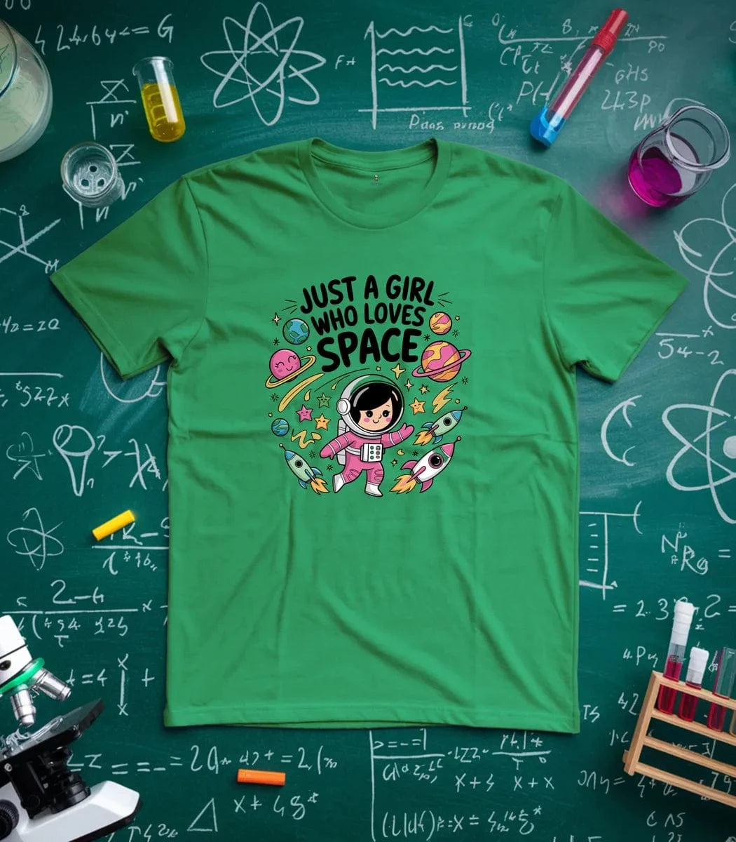 Just A Girl Who Loves Space T-Shirt