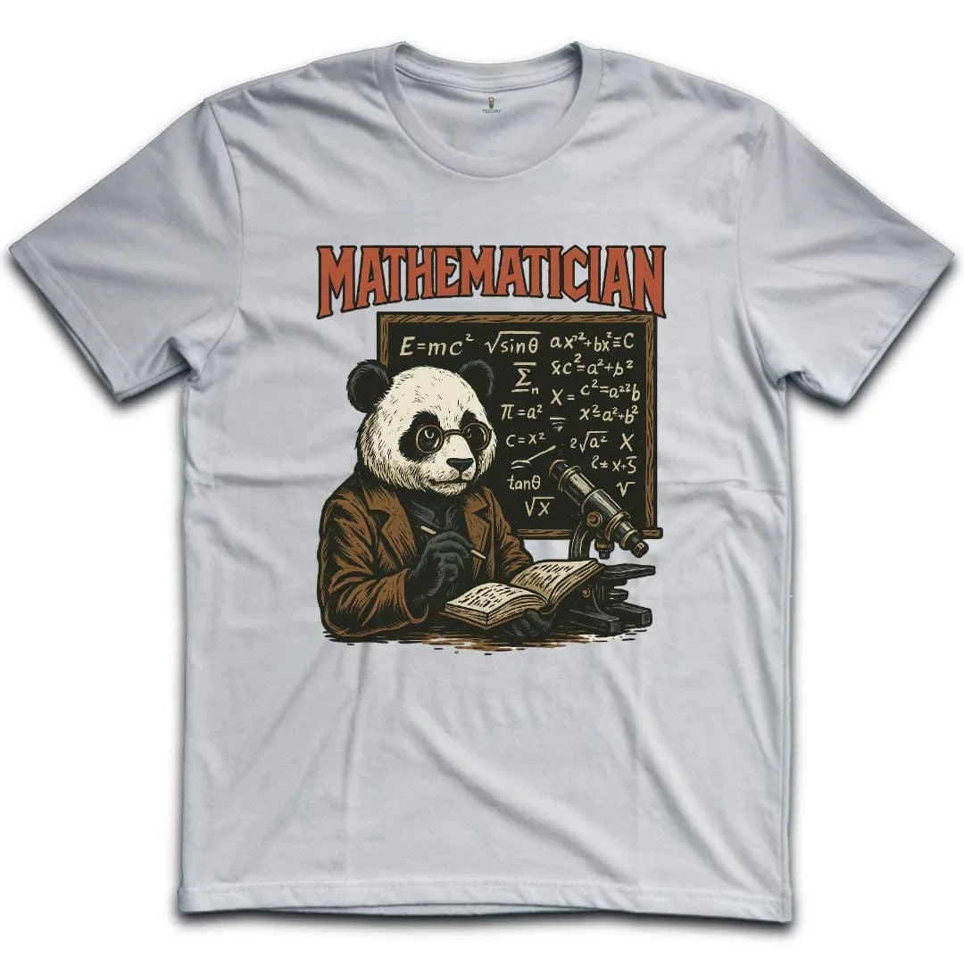 Panda Mathematician T-Shirt