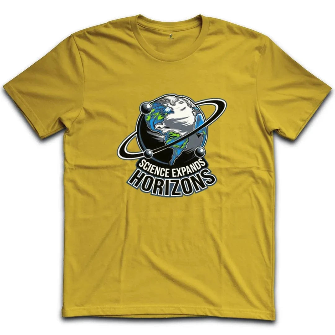 Science Expands Horizons Inspirational Globe T-Shirt
