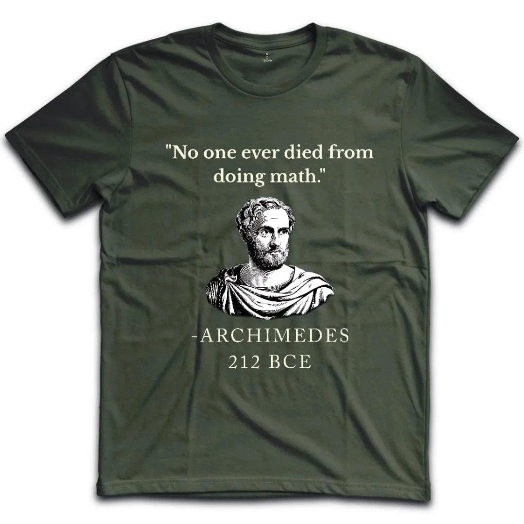 Archimedes Last Words T-Shirt