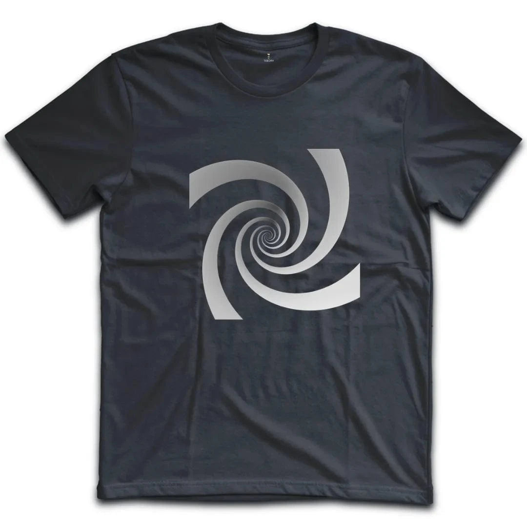 Hypnotic Swirl Optical Illusion T-Shirt