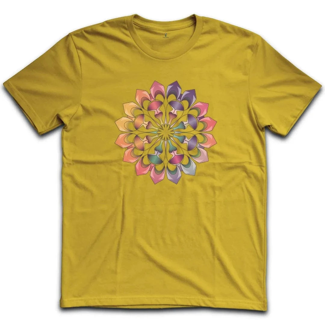 Colorful Geometric Mandala T-Shirt