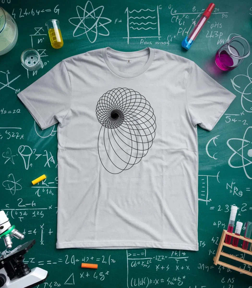 Intricate Black Spiralx T-Shirt