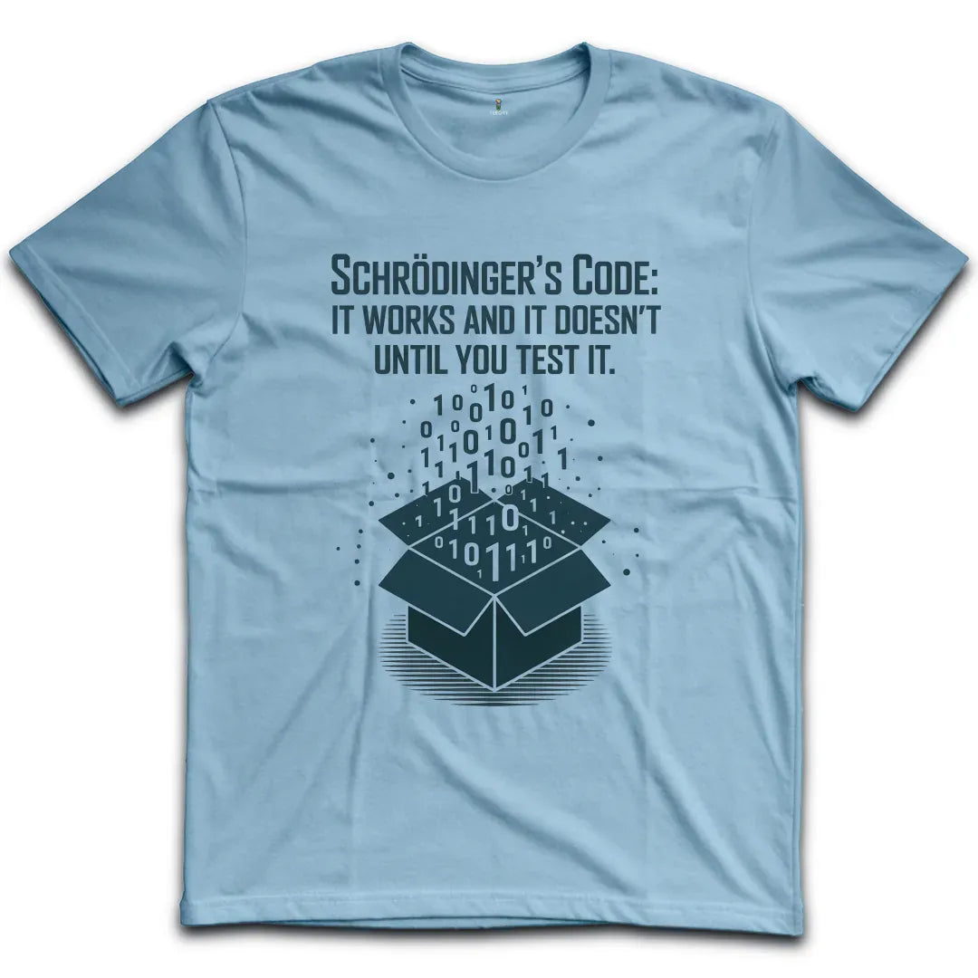 Schrodingers Code Box T-Shirt