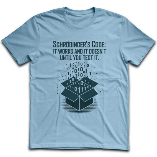 Schrodingers Code Box T-Shirt