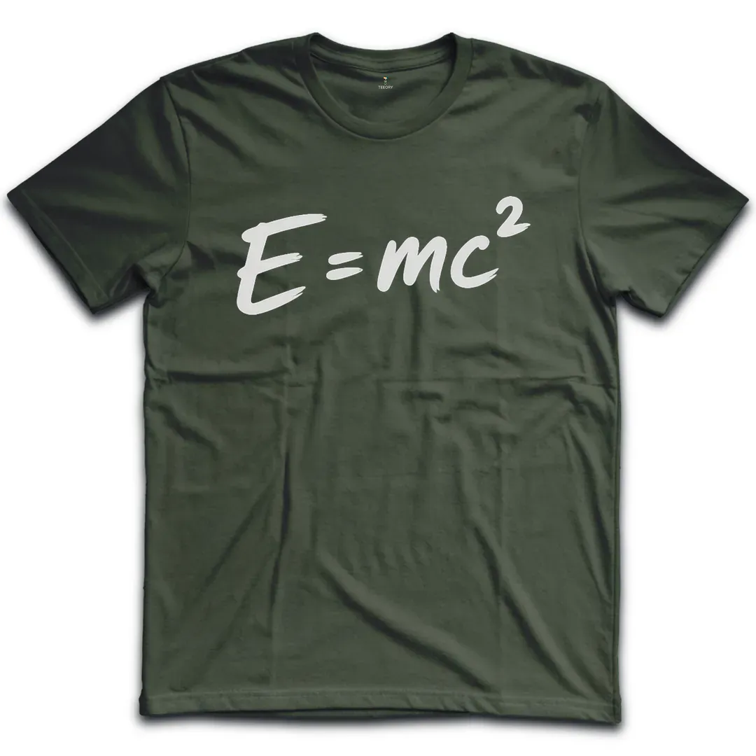 Emc2 Handwritten Black T-Shirt