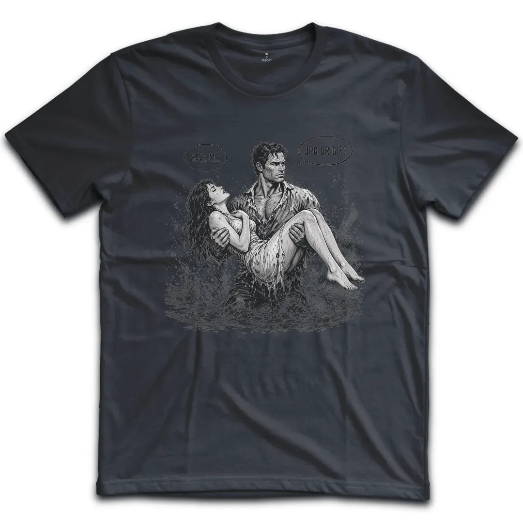 Romantic Couple Dark T-Shirt